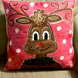 Hand painted pillow cases